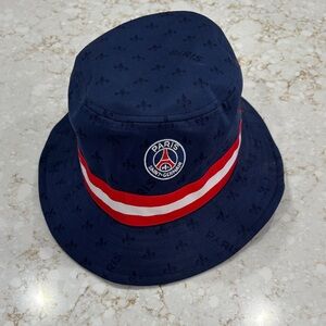 Jordan Kids Navy and Red Bucket Hat